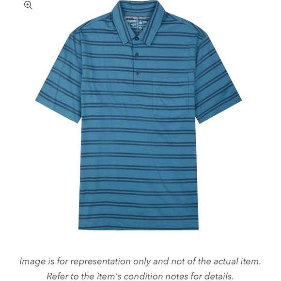 Patagonia Knit‎ Cotton Conversion Lightweight Pocket Polo Size Large Style 53251 - Picture 1 of 6